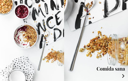 Fuentes, Colores Y Gráficos Personalizados Para Cereales Y Nueces