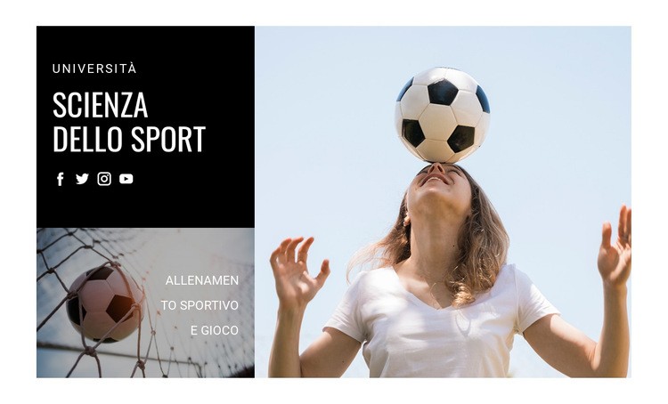 Scienza dello sport Modello CSS