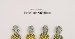 Sağlığın CSS Şablonu