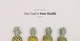Your Health Web Page Design