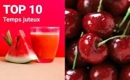 Temps Juteux Modèle Épuré Et Minimal