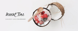 Dessert Time - Fully Responsive Template