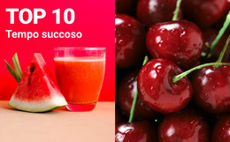 Tempo Succoso Modello HTML