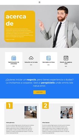 Sobre La Misión Empresarial - Tema De WordPress Listo Para Usar