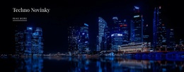Bezplatné Stažení Šablony Html Pro Techno News