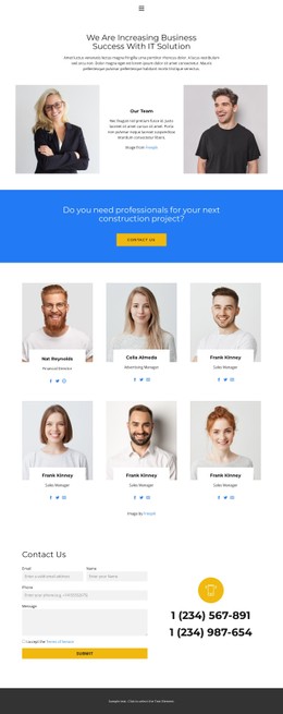 Fill in the form - CSS Template by Nicepage