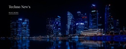 Techno News - Website-Vorlagen