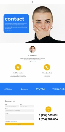 Contact Page