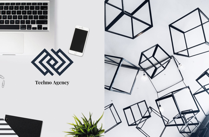 Techno Agency Web Page Design