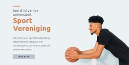 Sport Universitair Centrum HTML5-Sjabloon