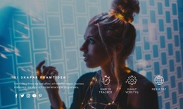 HTML-Design För Om Vårt Företags Strategi