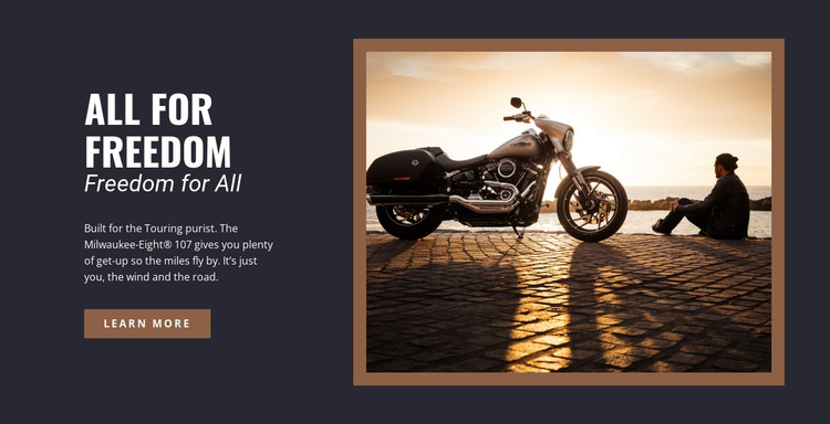 All For Freedom HTML5 Template