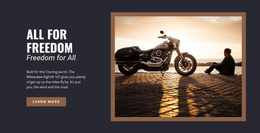 All For Freedom HTML CSS Website Template