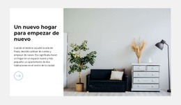 Un Nuevo Diseño De Hogar: Plantilla De Página HTML5