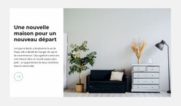 Conception De Site Web Premium Pour Un Nouveau Design De Maison