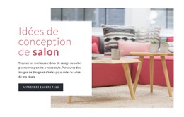 Créateur De Sites Web Polyvalents Pour Décorer Le Salon