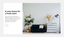 Luxury Modern Interior - Personal Website Template