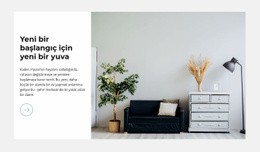 Yeni Bir Ev Tasarımı - Harika Web Sitesi Modeli