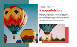 Reisen Sie In Kappadokien – Kostenloses Joomla-Website-Template
