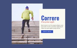 Esecuzione Di Sport - Semplice Costruttore Di Siti Web