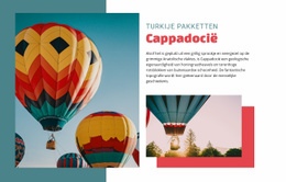 Reis In Cappadocië - HTML Page Creator