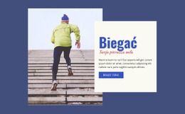 Bieganie - HTML Website Builder