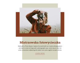 HTML Strony Dla Mistrzowska Fotowycieczka