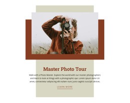Master Photo Tour - Drag And Drop HTML Builder
