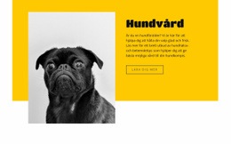 Alla Älskar Hundar - Enkel Webbplatsmall