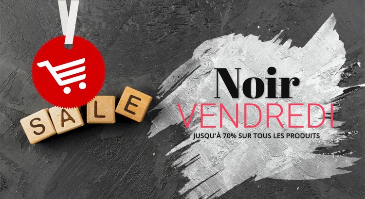 Jusqu'à 70% de vente Modèle d'une page