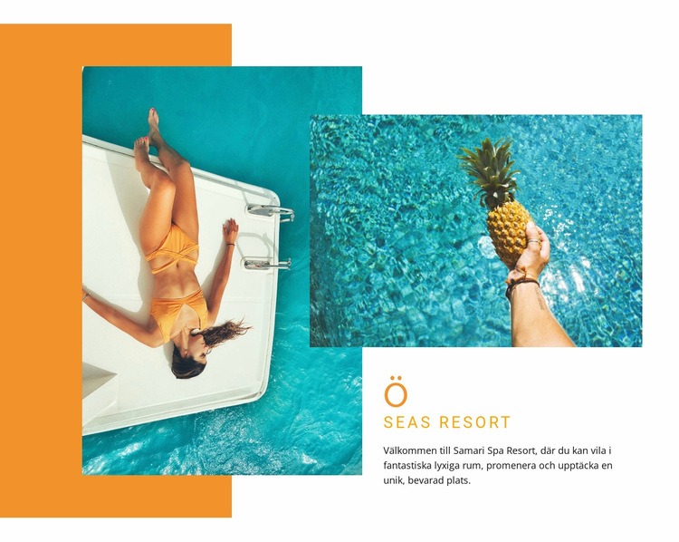 Islan seas resort WordPress -tema