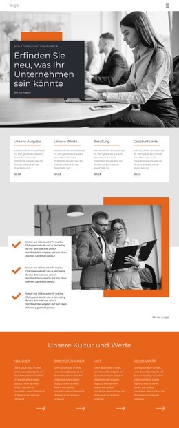 Wir Haben Die Regeln Gebrochen, Indem Wir Maßgeschneiderte Strategien Entwickelt Haben - HTML5-Vorlage