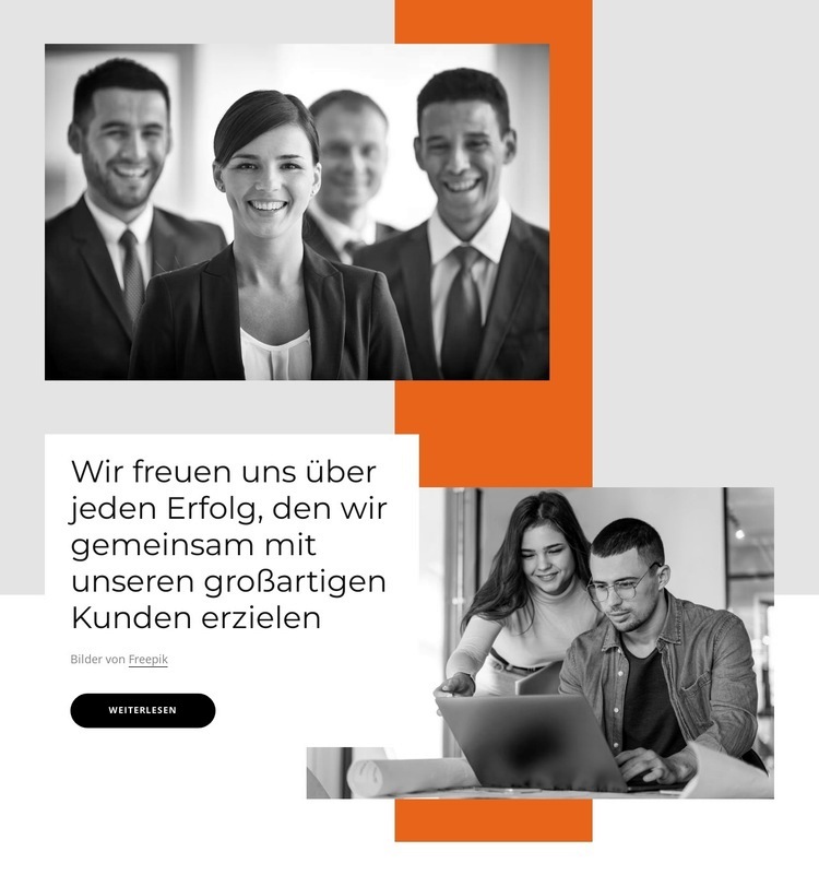 Wir haben unserem Kunden geholfen, einen Fünfjahresplan zu erstellen Website-Modell