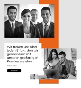 Kreativste Landingpage Für Wir Haben Unserem Kunden Geholfen, Einen Fünfjahresplan Zu Erstellen