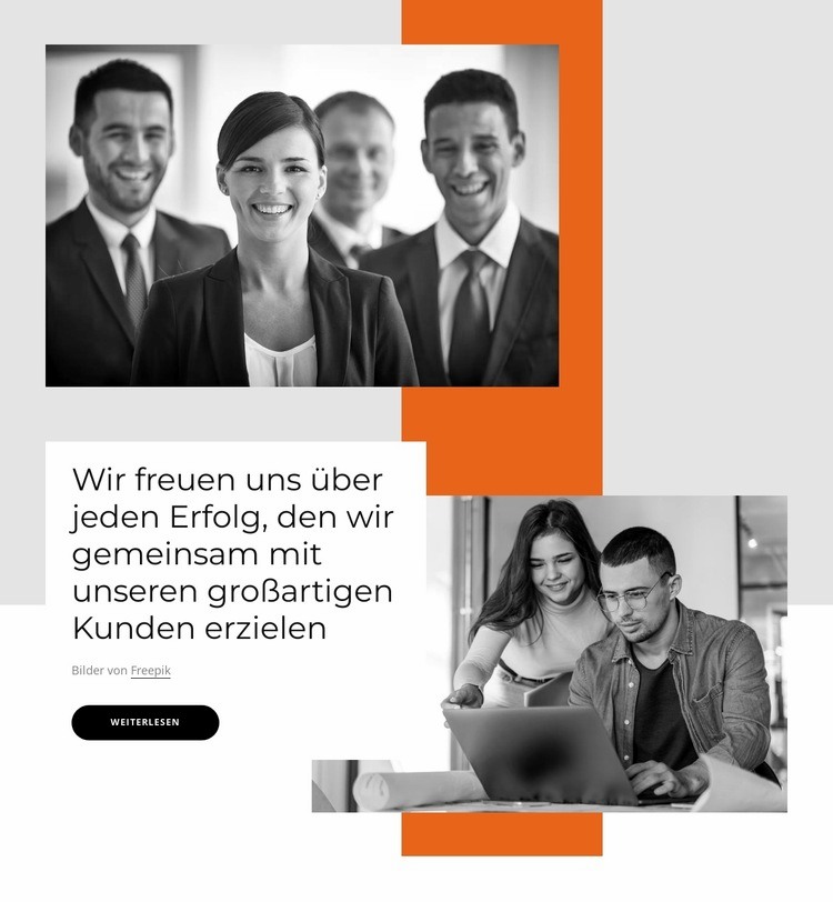 Wir haben unserem Kunden geholfen, einen Fünfjahresplan zu erstellen Landing Page