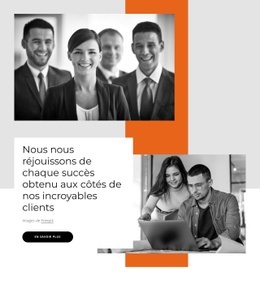 Nous Avons Aidé Notre Client À Créer Un Plan Quinquennal – Modèle De Page HTML5