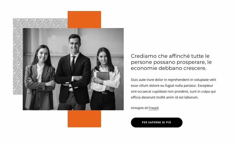 Raggiungiamo risultati straordinari Mockup del sito web