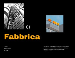 Fabbrica - Pagina Di Destinazione Professionale Personalizzabile