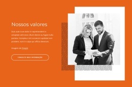 Combinamos Pensamento Ousado Com Uma Abordagem Prática - Construtor De Sites Moderno