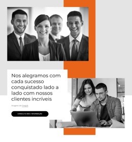 Construtor De Sites Pronto Para Usar Para Ajudamos Nosso Cliente A Criar Um Plano De Cinco Anos