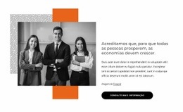 Página De Destino Impressionante Para Alcançamos Resultados Extraordinários