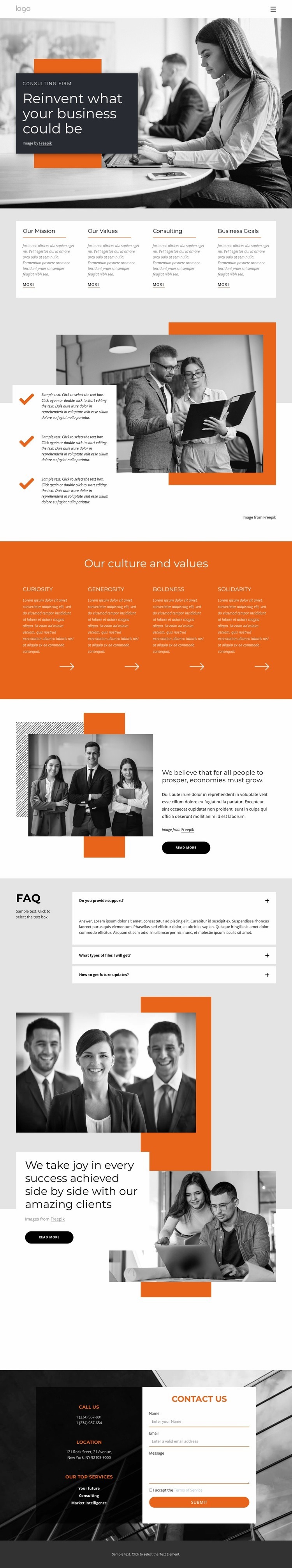 We broke the rules by developing customized strategies Squarespace Template Alternative