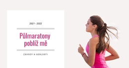 Půlmaratony Poblíž – Bezplatná Šablona