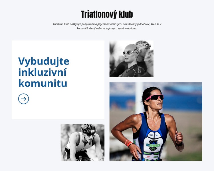 Triathion Club Šablona