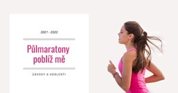 Půlmaratony Poblíž – Kreativní Víceúčelové Téma WordPress