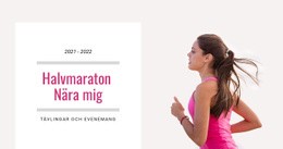 Halvmaraton Nära Mig - Gratis Mall