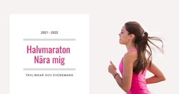 Halvmaraton Nära Mig - Kreativt Mångsidigt WordPress-Tema