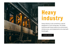 Heavy Industry - Web Page Design For Any Device