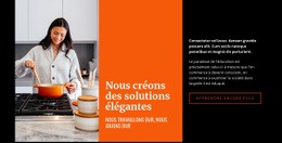 Solutions Élégantes - Modèle HTML Et CSS