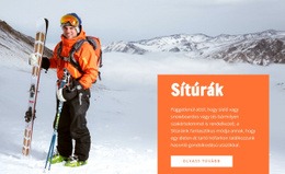 Sítúrák – Prémium Sablon